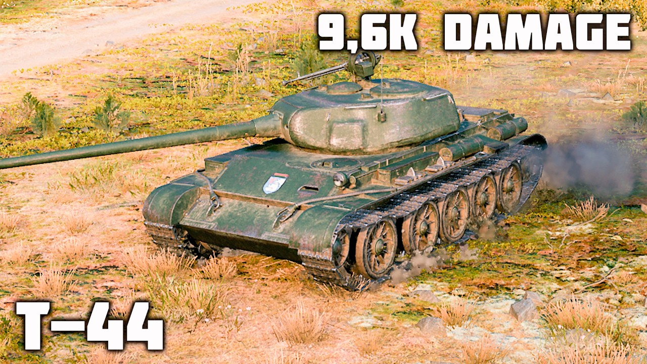 T-44 WoT – 9Kills, 9,6K Damage
