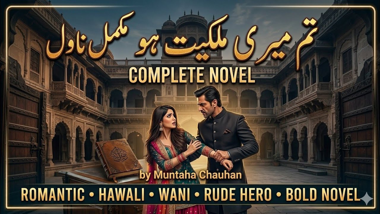 Tum Meri Milkiyat Ho Complete Novel by Muntaha Chauhan Hawali _Wani_Rude Hero based Bold novel ll