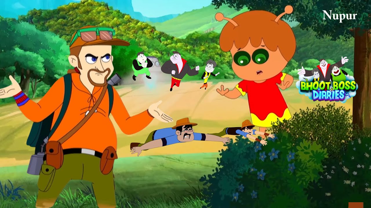 Thakela Pakela ने Aliens को Julien से बचाया | Paap O Meter | भूत बॉस डायरीज | Kids Cartoon Hindi