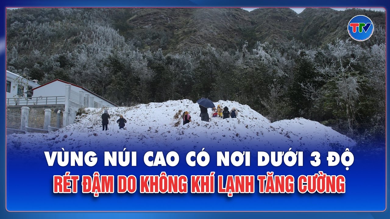 THỜI TIẾT 3 NGÀY TỚI (08 - 10/02):Rét đậm do không khí lạnh tăng cường,vùng núi cao có nơi dưới 3 độ