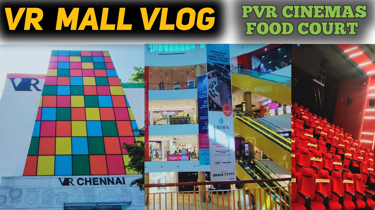 VR MALL VLOG || VR CHENNAI || PVR CINEMAS || TAMIL
