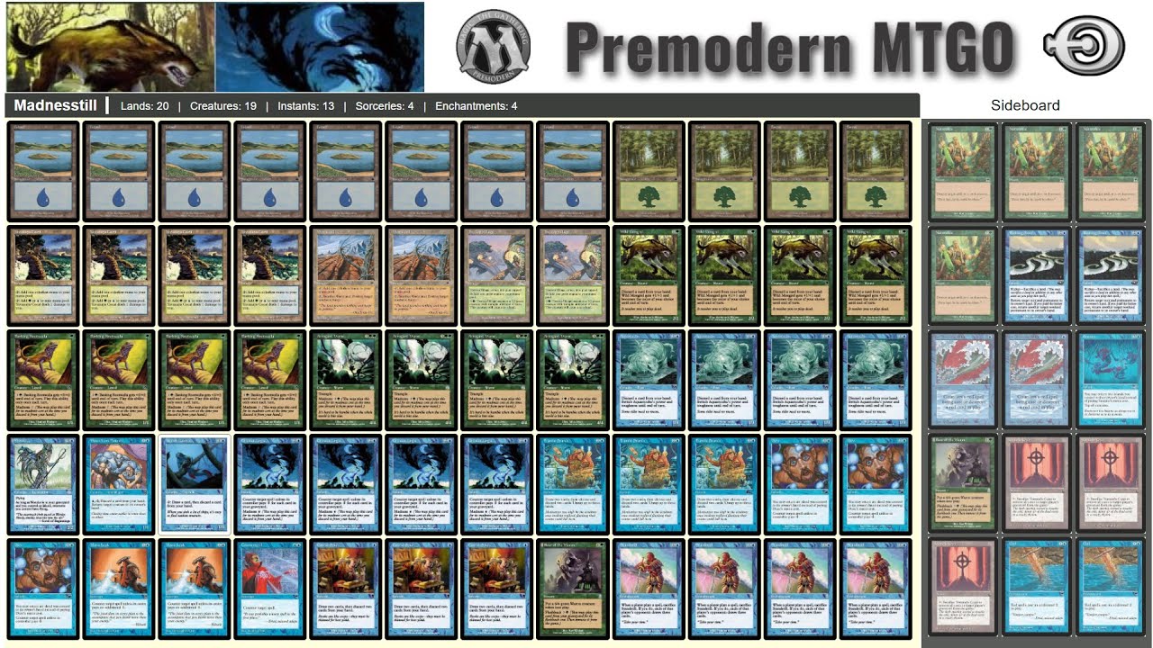 Premodern Test - Madnesstill vs Merfolk Opposition