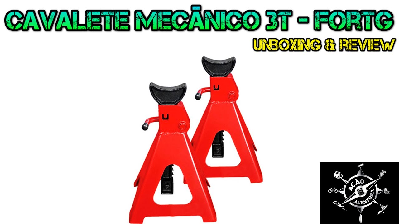 CAVALETE MECÂNICO AUTOMOTIVO 3TONELADAS - FORTG