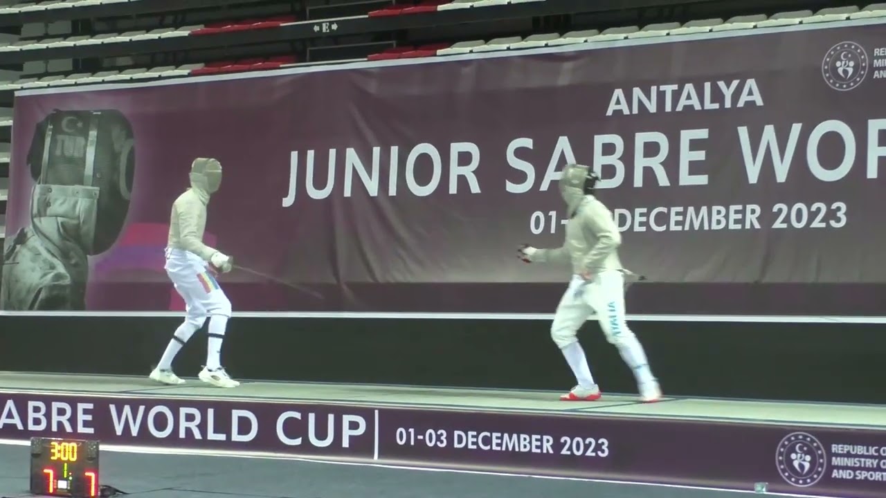 Antalya World Cup 2023 JMS - L4 - Radu Nitu ROU v Edoardo Cantini ITA
