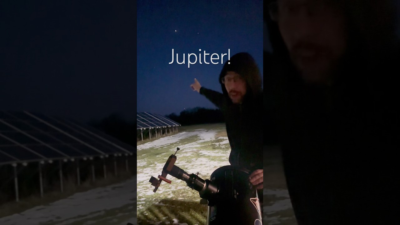 Jupiter Through my Orion XT8 Telescope