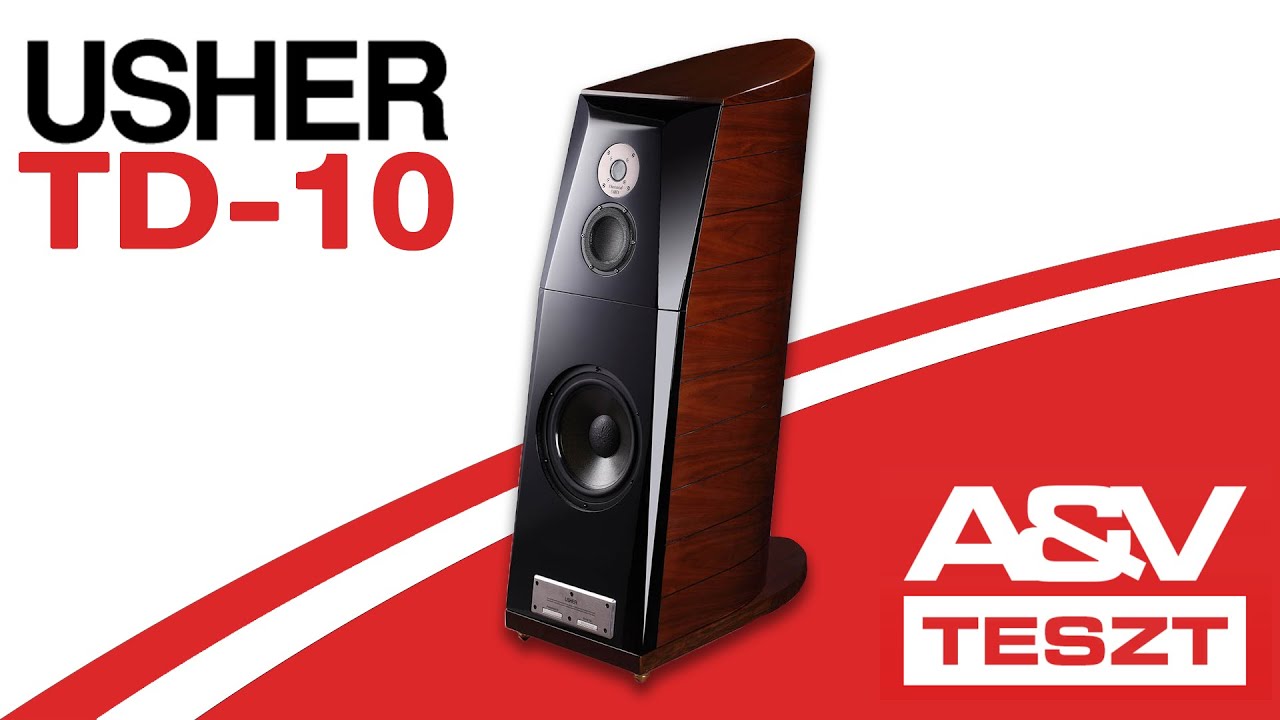 Usher Audio TD-10 high end álló hangfal bemutató