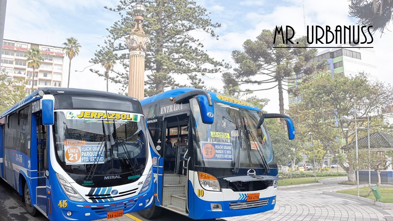 Parque 12 de noviembre (Movimiento de buses)