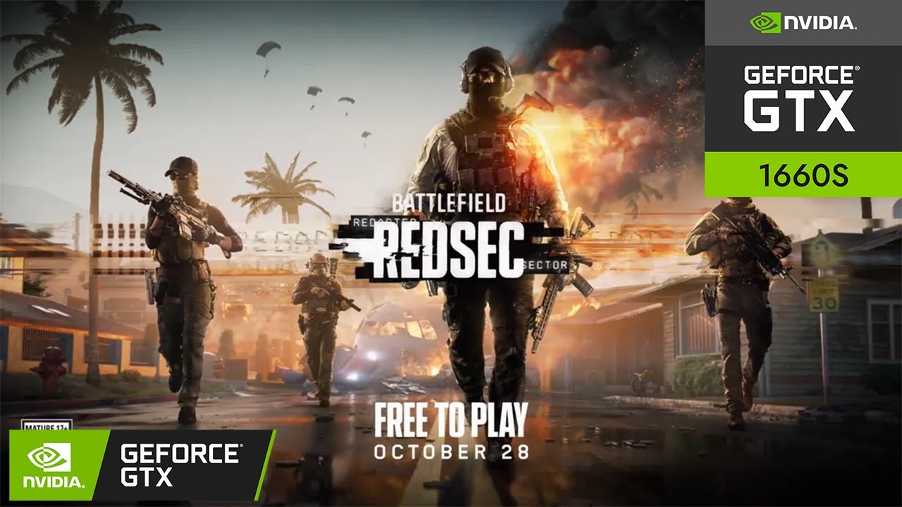 Battlefield 6 REDSEC: Battle Royale :(AMD Ryzen 5 5600 / GTX1660 6GB) - Pc Game Play