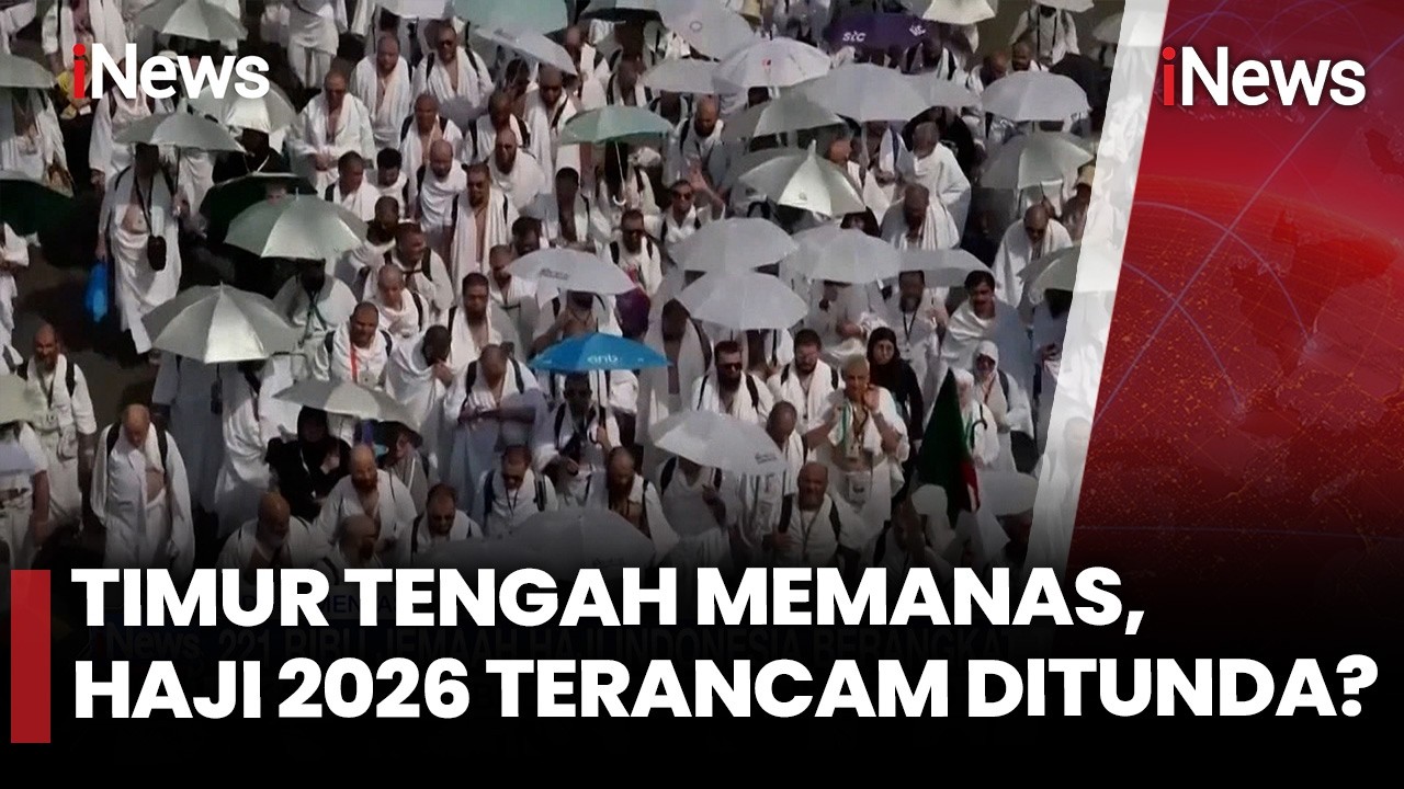 Konflik Timur Tengah Memanas, Pemerintah Siapkan Skenario Penundaan Haji 2026 | iNews Pagi (12/3)