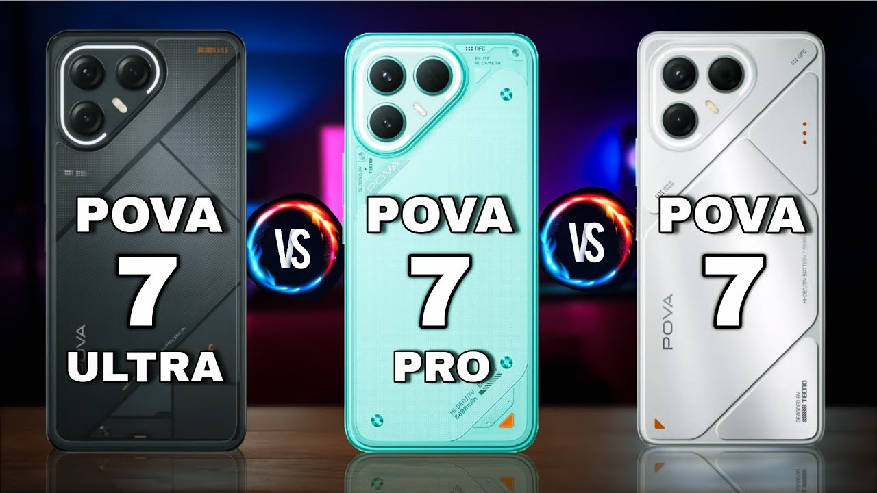 اعرف الفرق بين ثلاثي تكنو بوفا 7 الترا وتكنو بوفا 7 برو و بوفا 7 5G مقارنة شاملة⏳