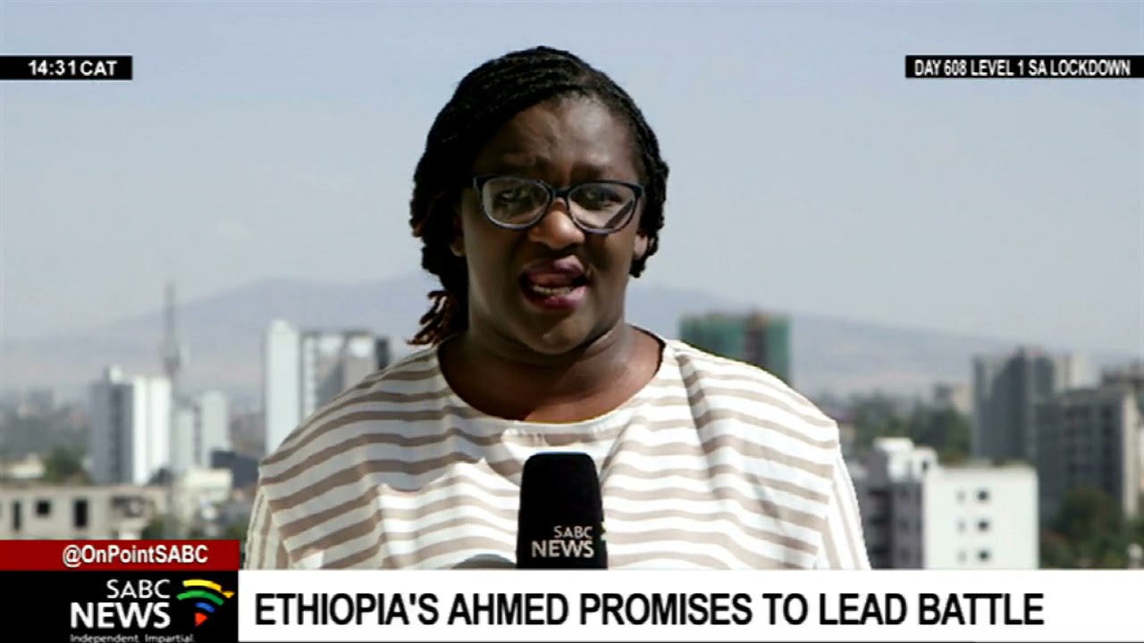 Ethiopia's PM, Abiy Ahmed promises to lead the battle against the Tigray Liberation Front