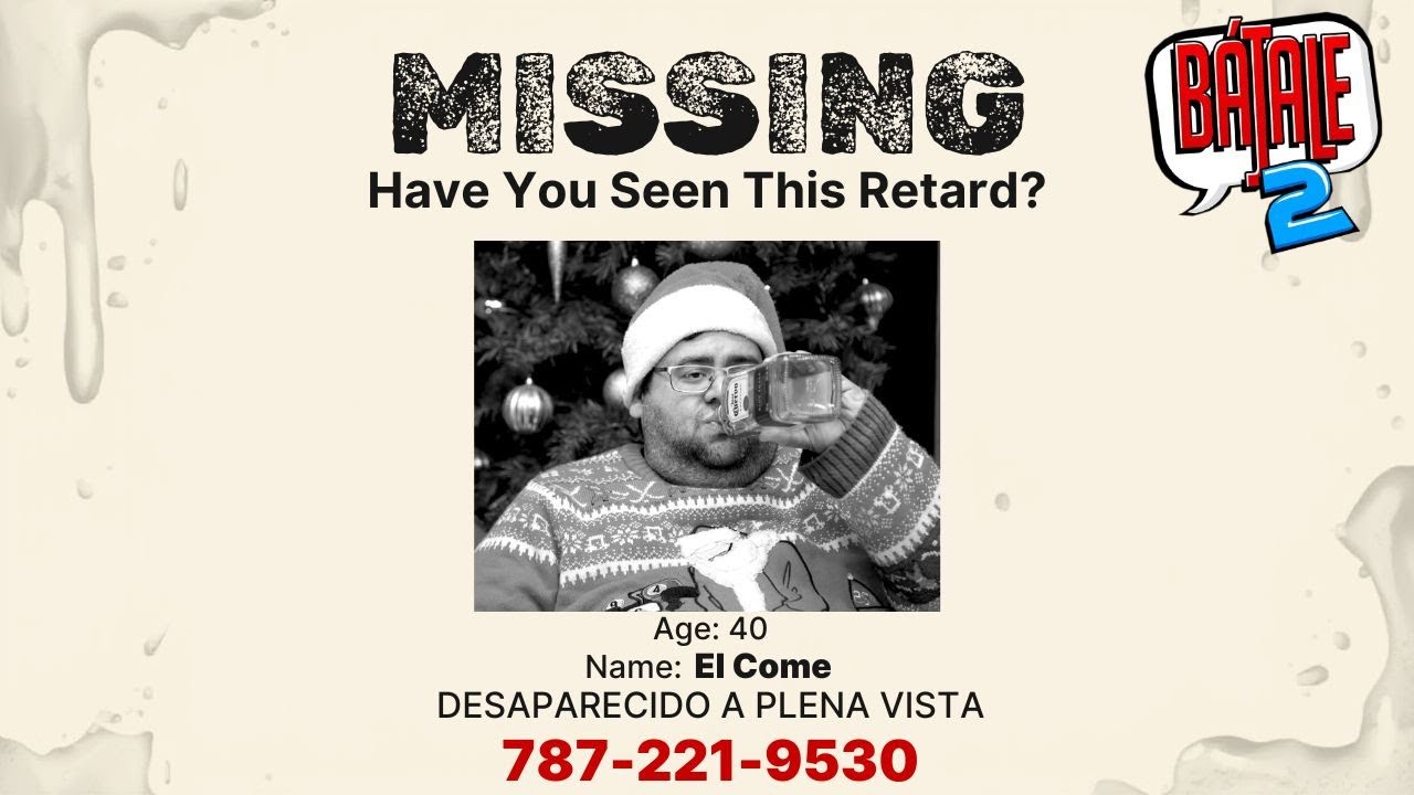 Desaparecido a plena vista / Bájale 2