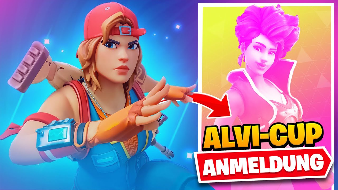 DER ERSTE ALVI-CUP GEHT LOS! 🥳 - (Alvi Fortnite Cup Anmeldungs Tutorial)