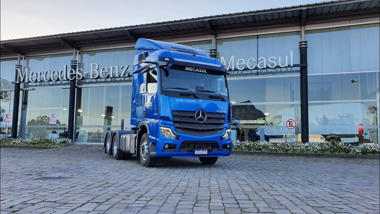 NOVO ACTROS 2548 | MERCEDES BENS | VINHEDOS TRANSPORTES | EP264/20