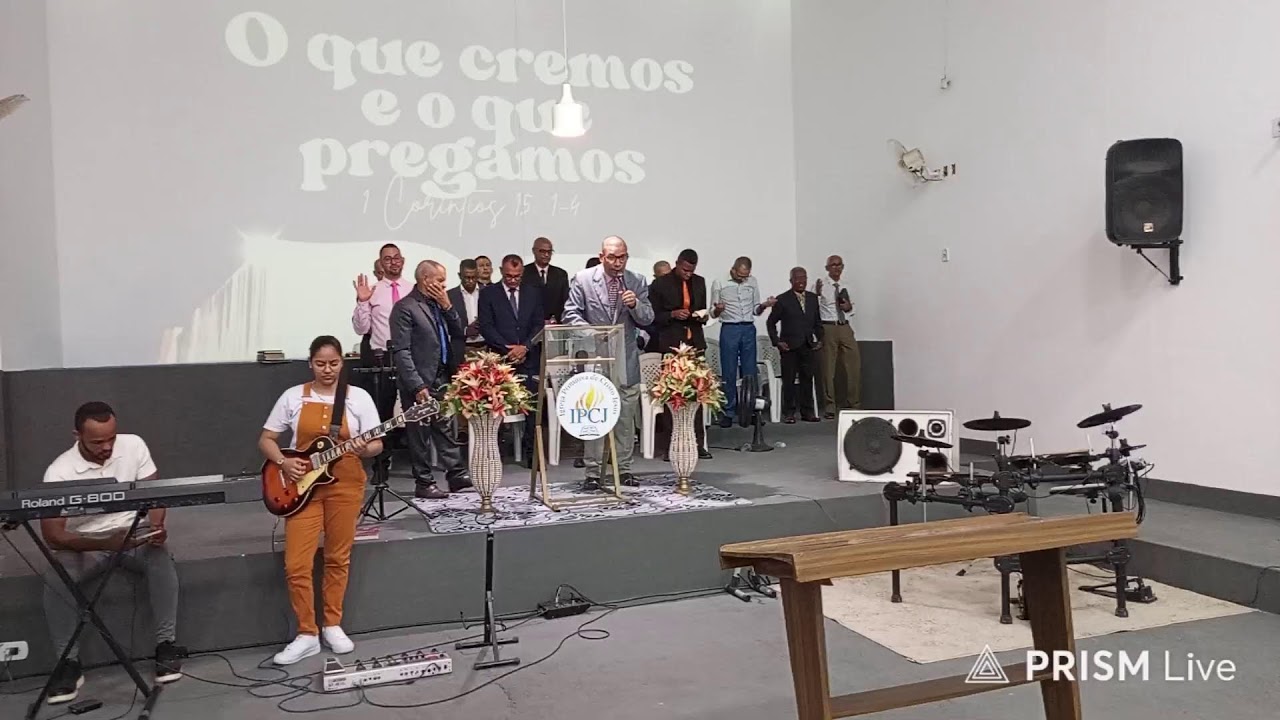 Transmissão ao vivo de IPCJ - Igreja Primitiva
