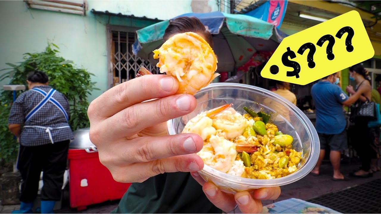 🇹🇭 МОЯ ЛУЧШАЯ УЛИЧНАЯ ЕДА В СТАРОМ БАНГКОКЕ 2023 | Курица с рисом и крабом по лучшей цене. Жители...