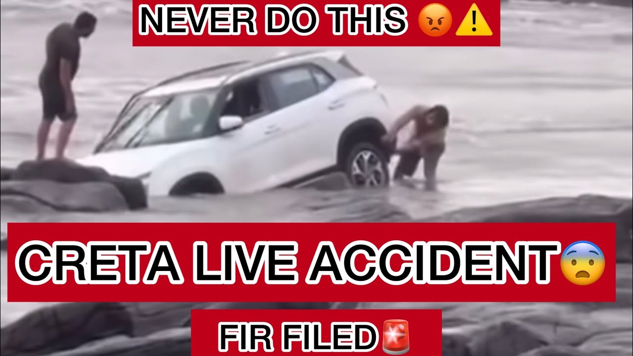 Hyundai Creta live accident - NEVER DO THIS MISTAKE 🙏🏽⚠️ | FIR FILED