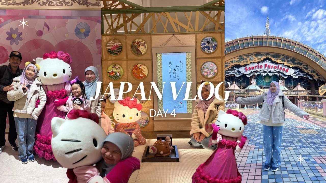 Sanrio Puroland vlog!!