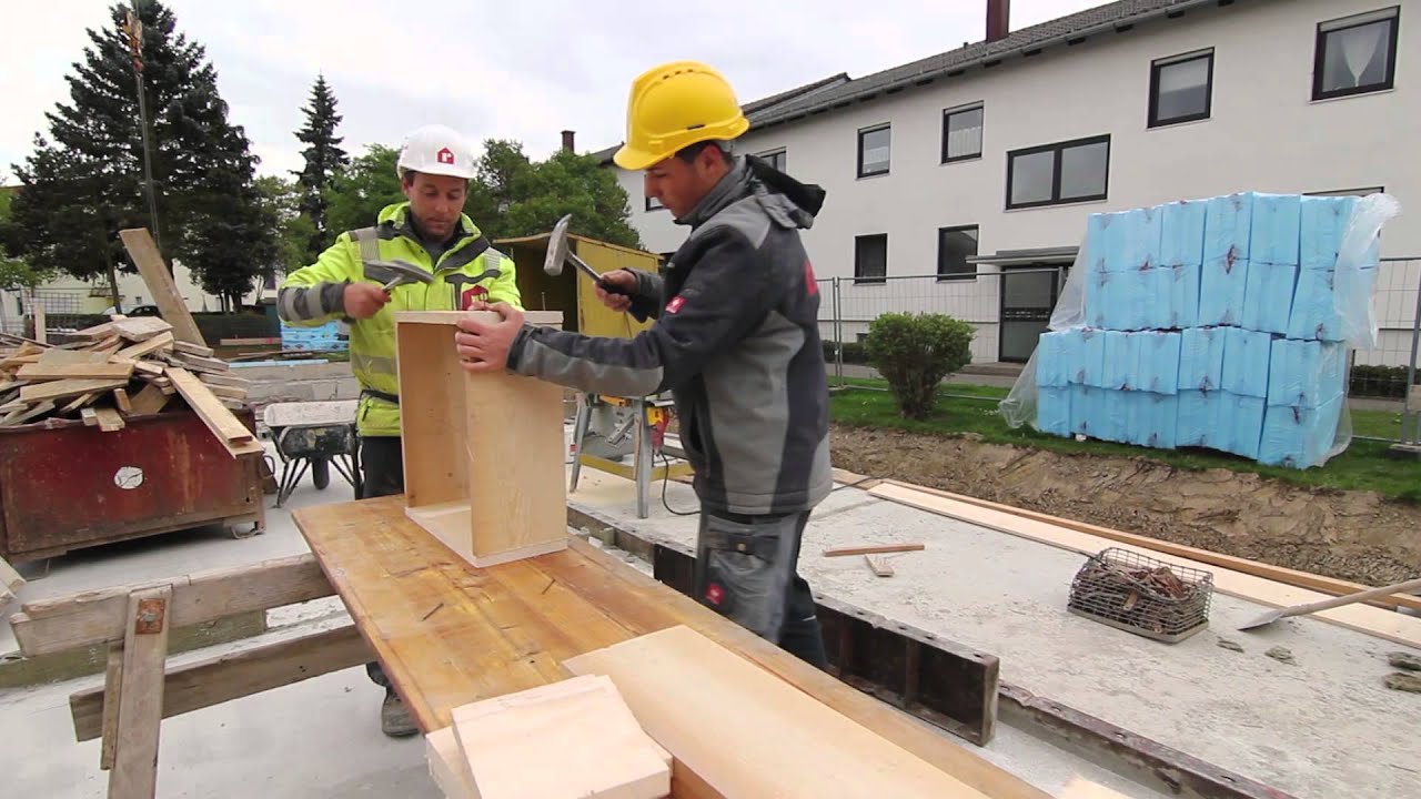 Ausbildung zum Maurer - ein Film der Bauinnung Landsberg