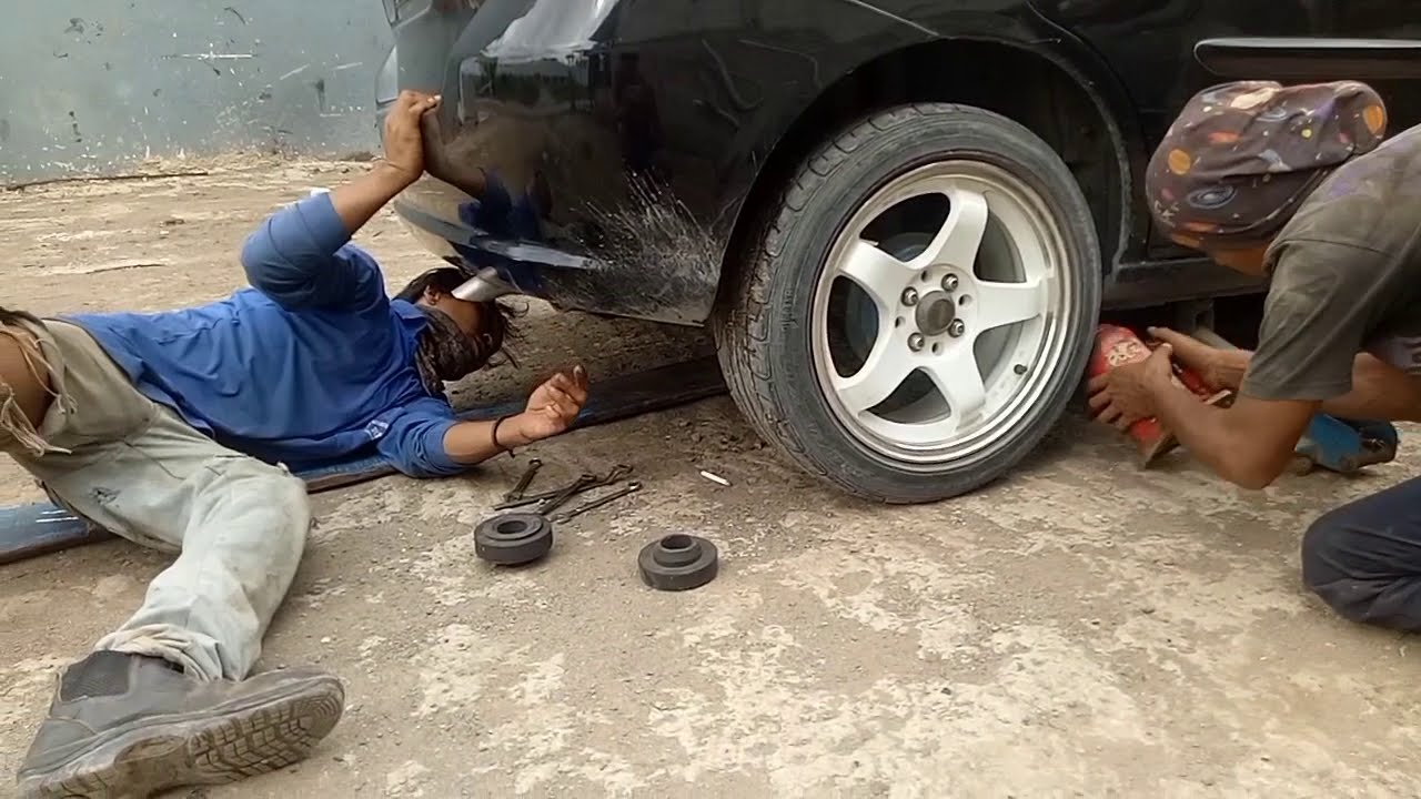 GD3 | Meninggikan kaki belakang / Ganjel per belakang Jazz GD3  | Tips