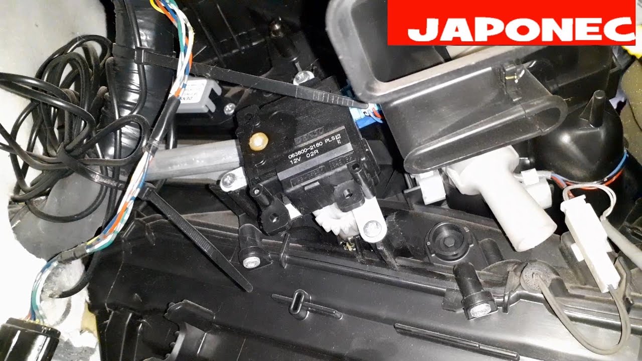 Toyota climate temperature flap replacement