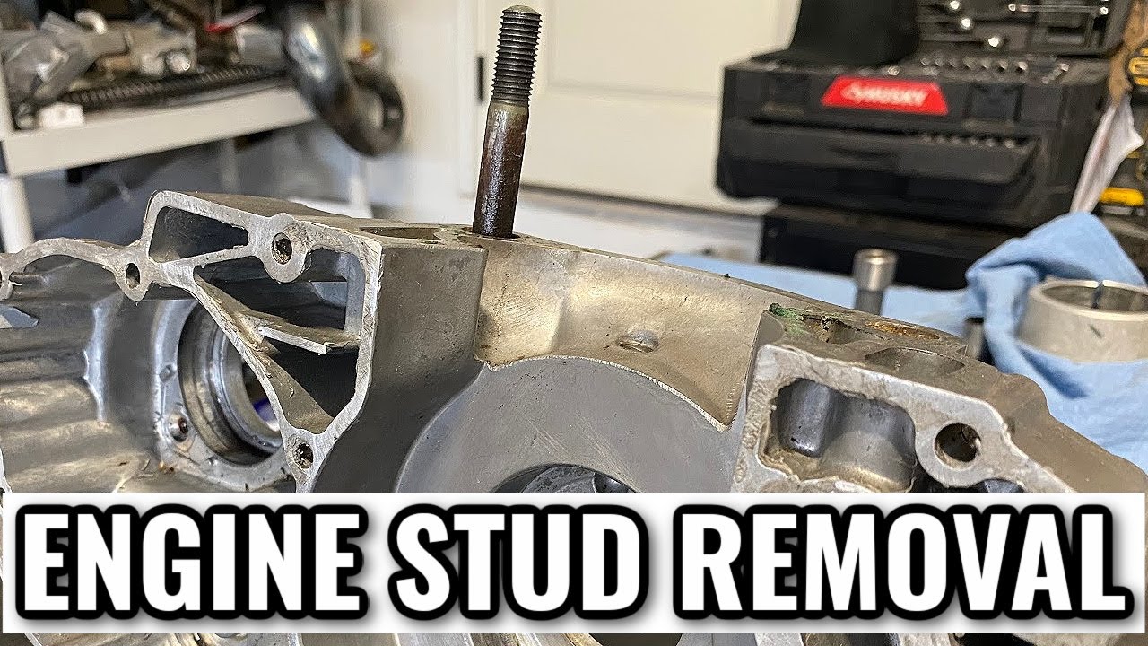 HOW TO: Remove Dirt Bike Engine Stud Bolts
