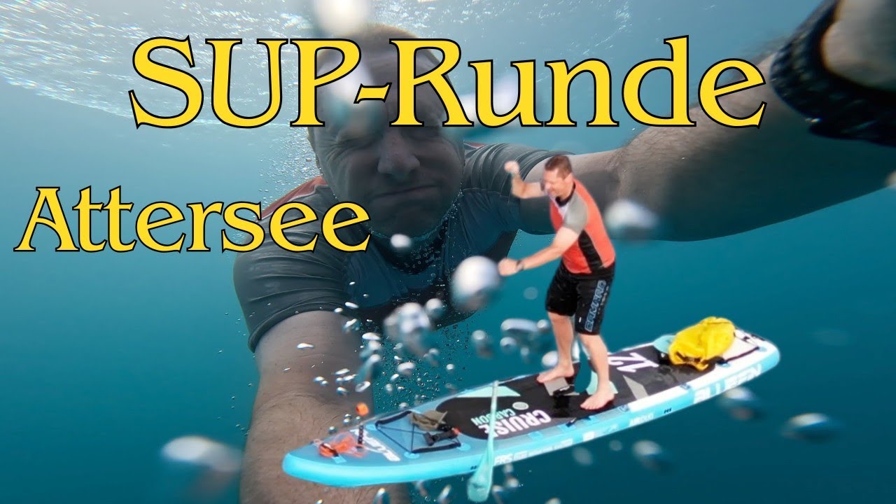 SUP-Runde am Attersee
