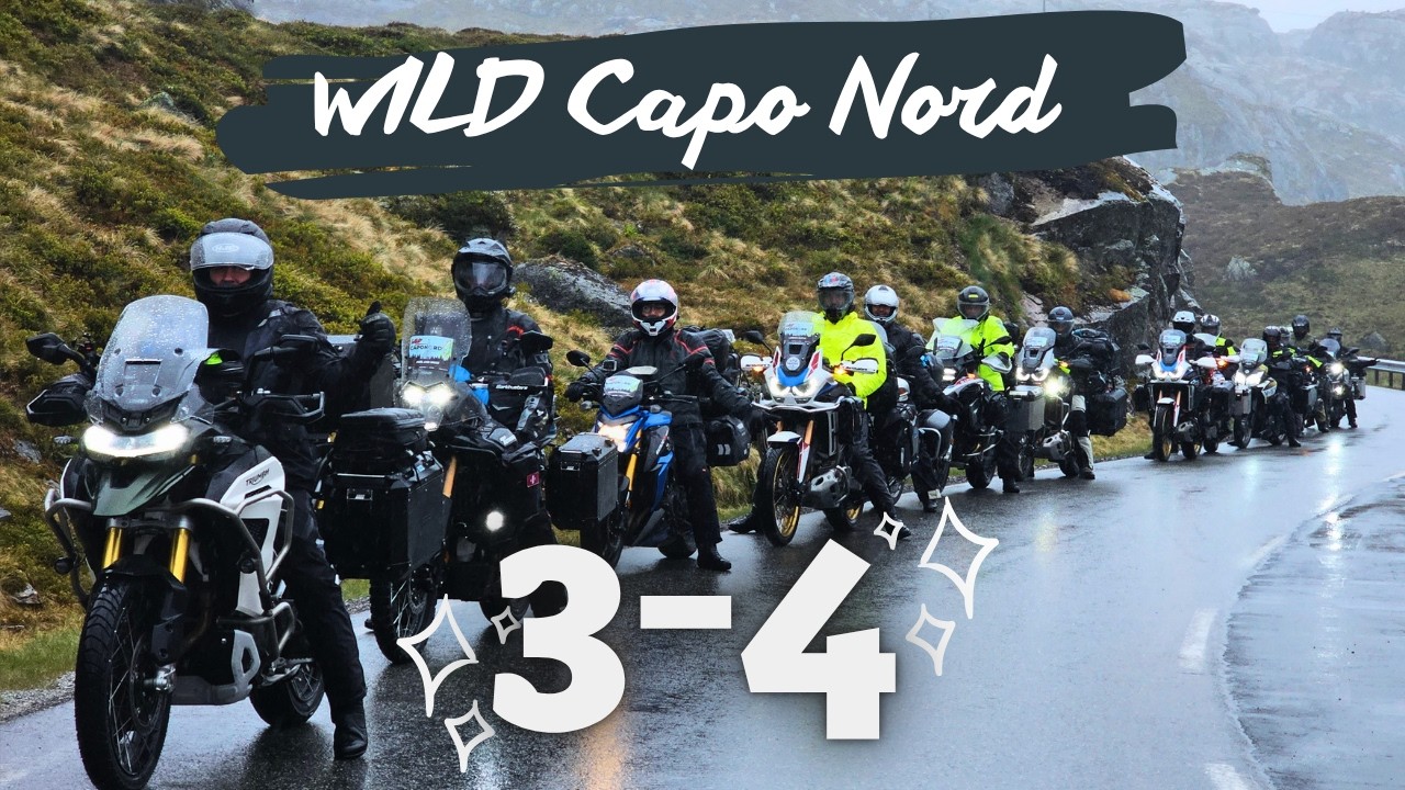 WILD Capo Nord Giugno 2025: da Hirtshals a Bergen (primo Bivacco Avventura con vista🏕️) #ridetrueadv