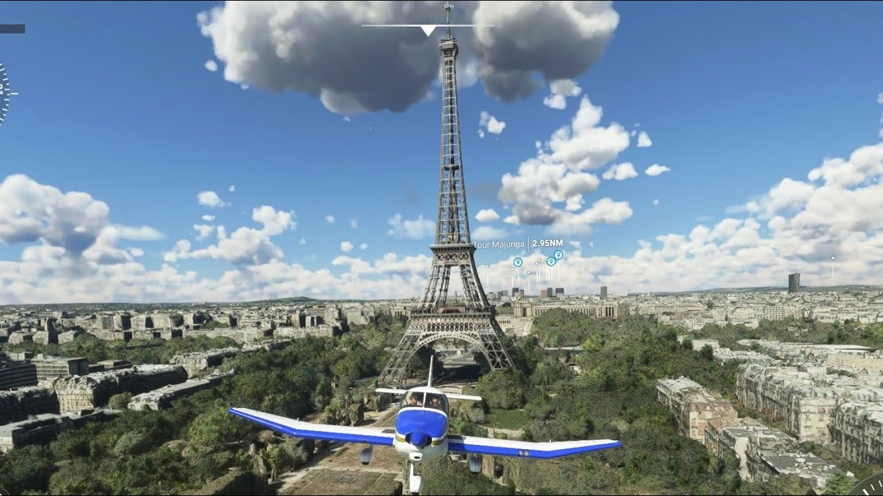 MSFS 2020 Paris discovery flight