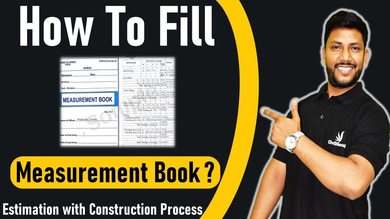 How to fill Measurement book(MB BOOK)??
