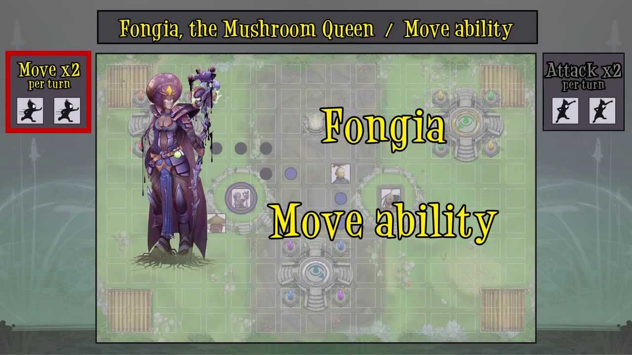 Color Warz : Dark Threat - Gameplay #6 - Basic actions of Fongia, the Mushroom Queen !