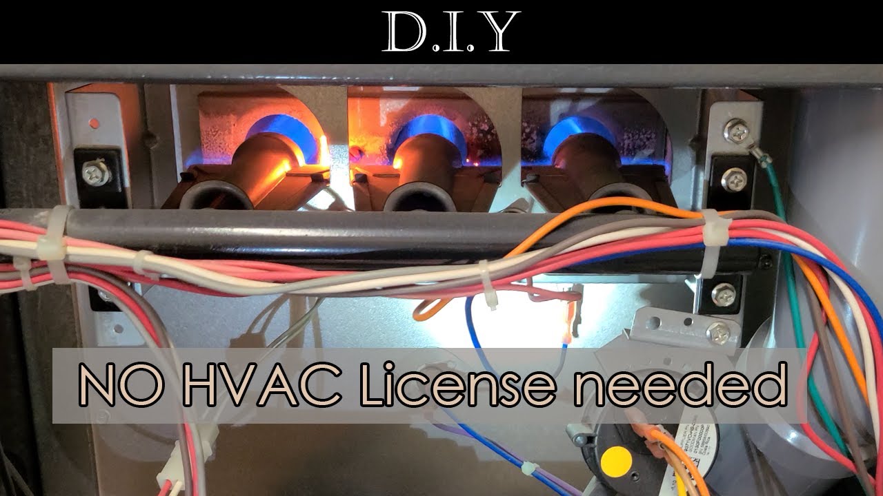 How to fix water leaking furnace when heat is on?