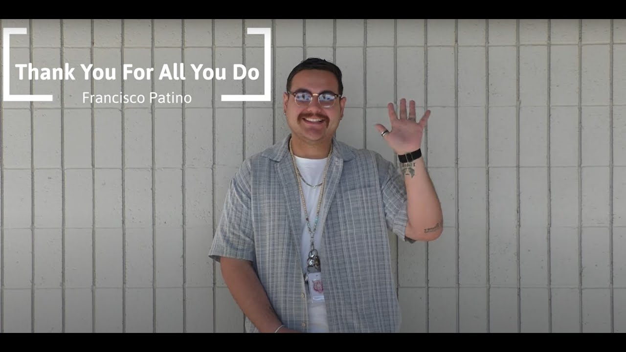 EUSD Employee Spotlight-Francisco Patino