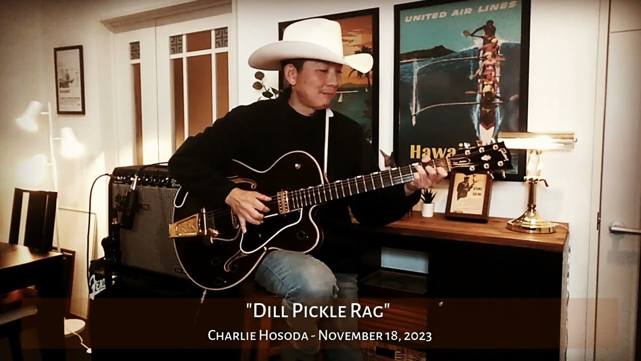 “Dill Pickle Rag” – 1950s Fingerstyle Guitar Tribute in Chet Atkins Style