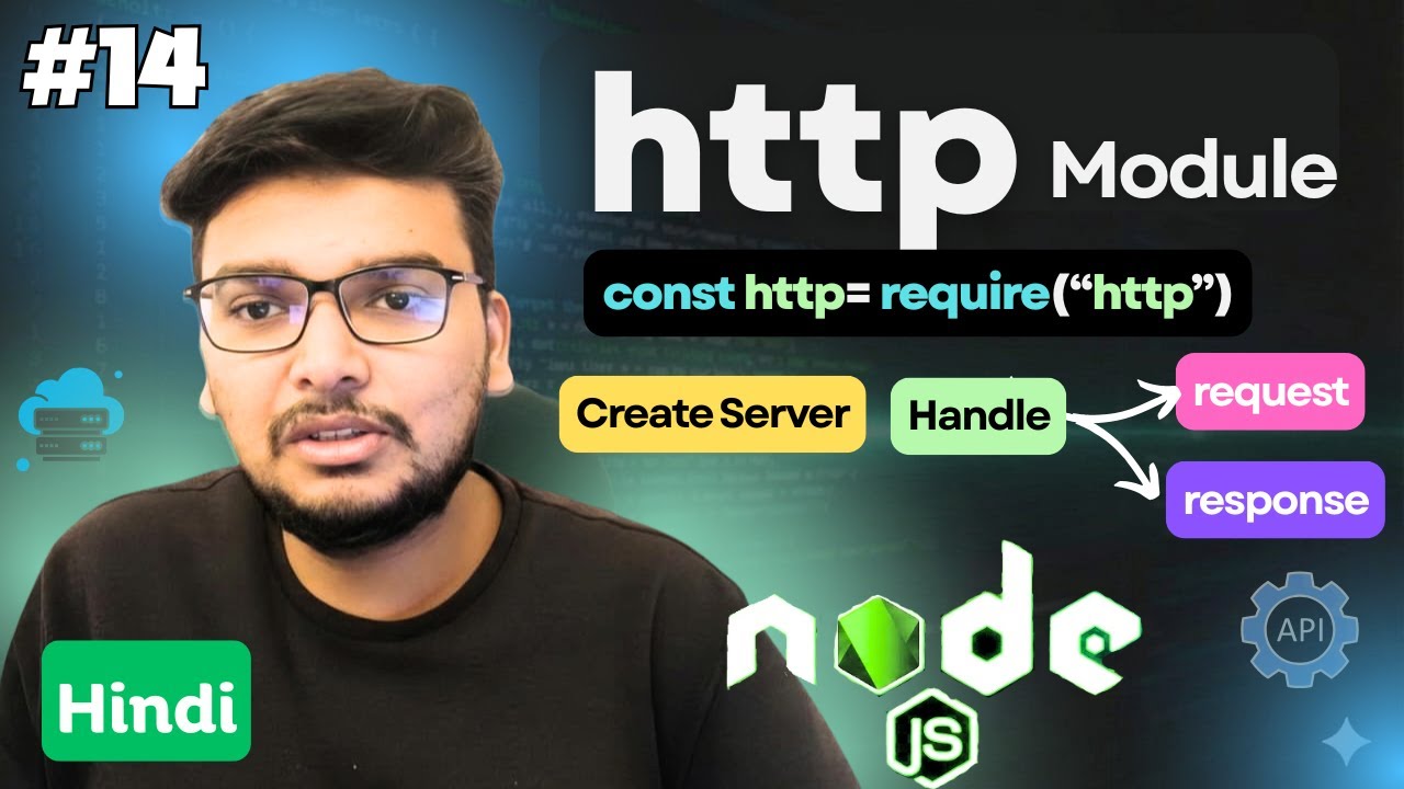Node.js HTTP Module Explained | Create Server, Handle Requests & Responses | Part 14
