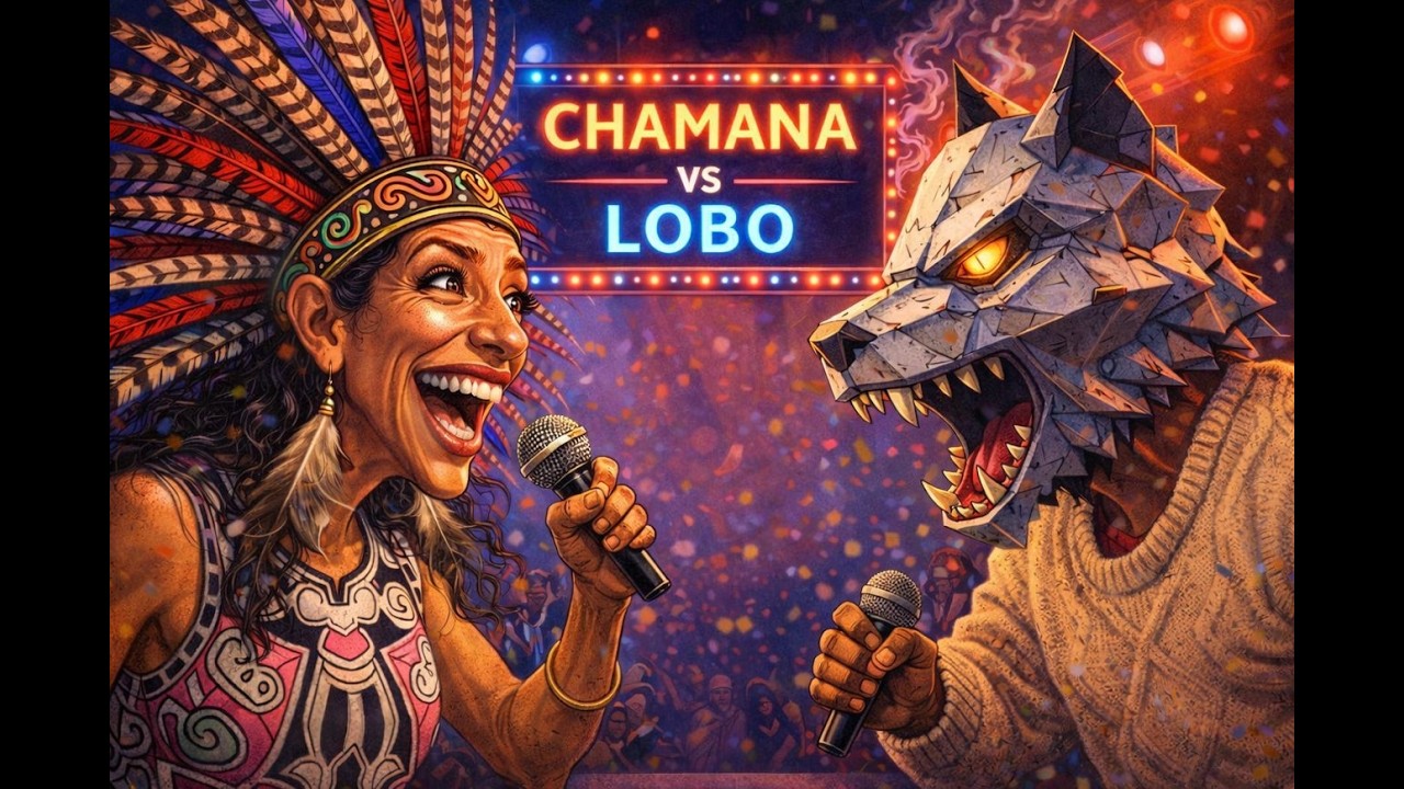 LA CHAMANA vs EL LOBO