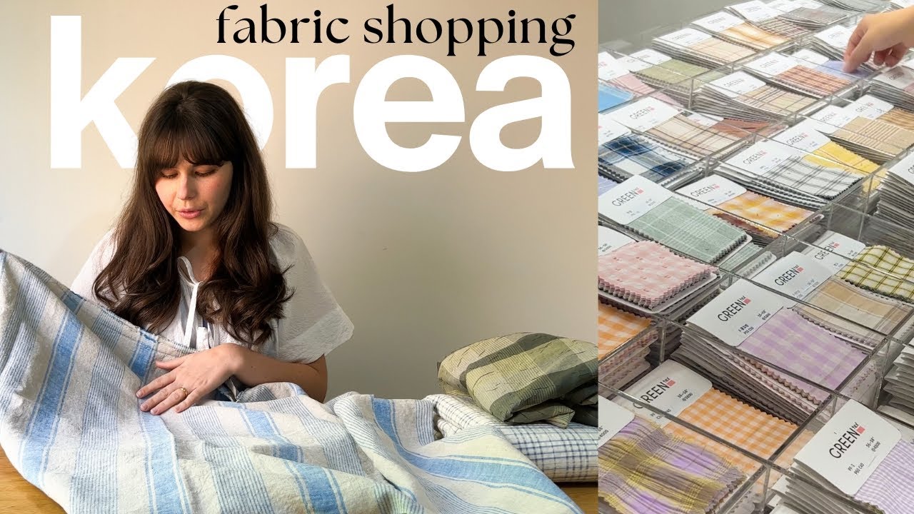 Fabric Shopping in Seoul, South Korea 🇰🇷