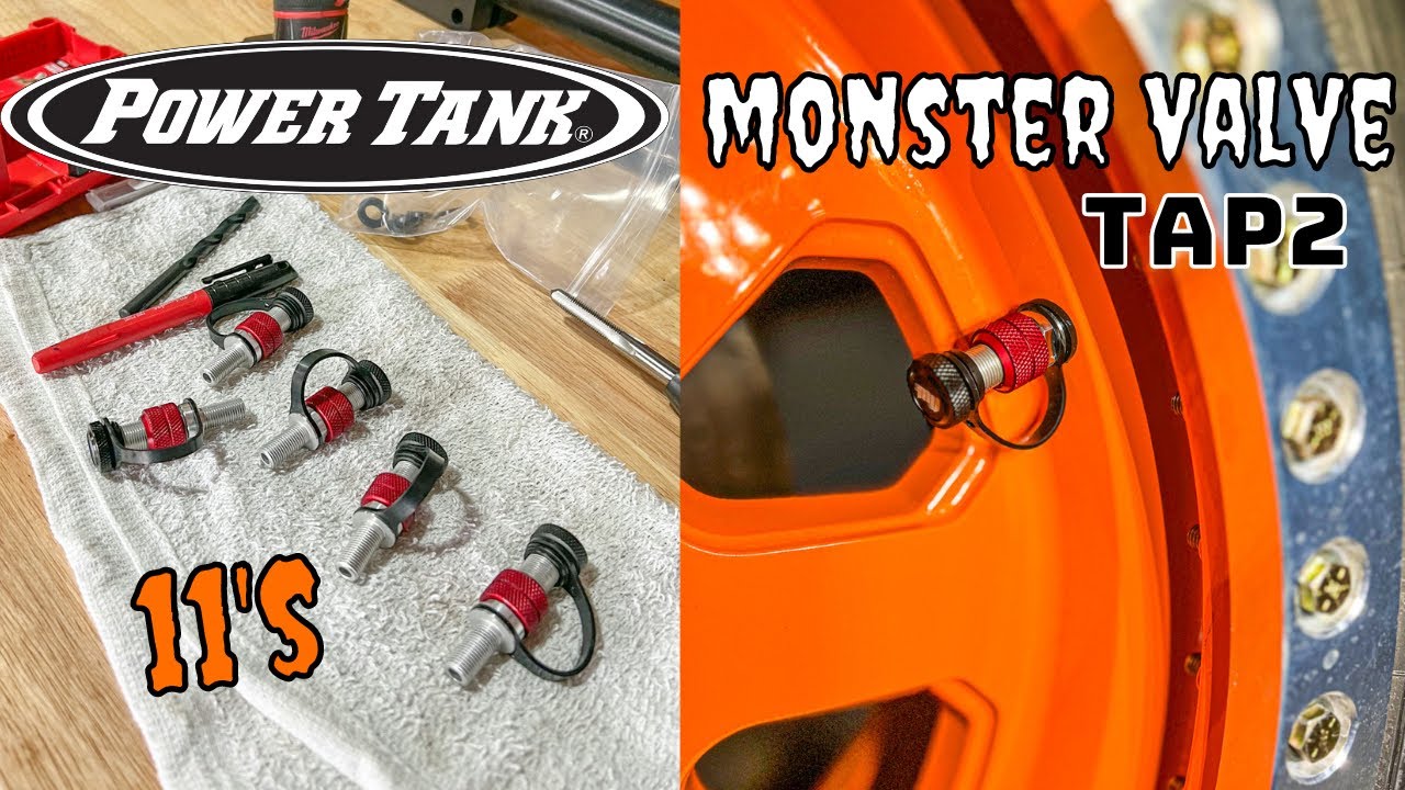 POWERTANK Monster Valves TAP2 - Installation walk through and product rundown.