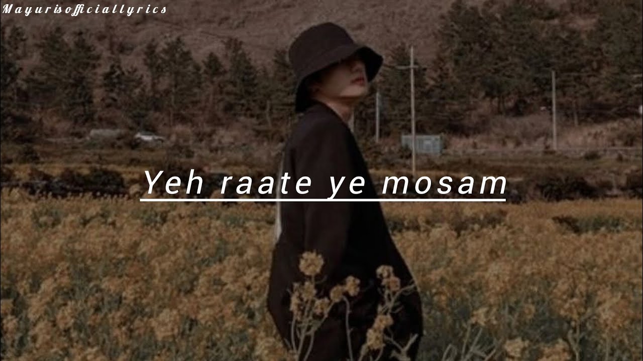 Yeh raate ye mosam - Jungkook (AI cover)