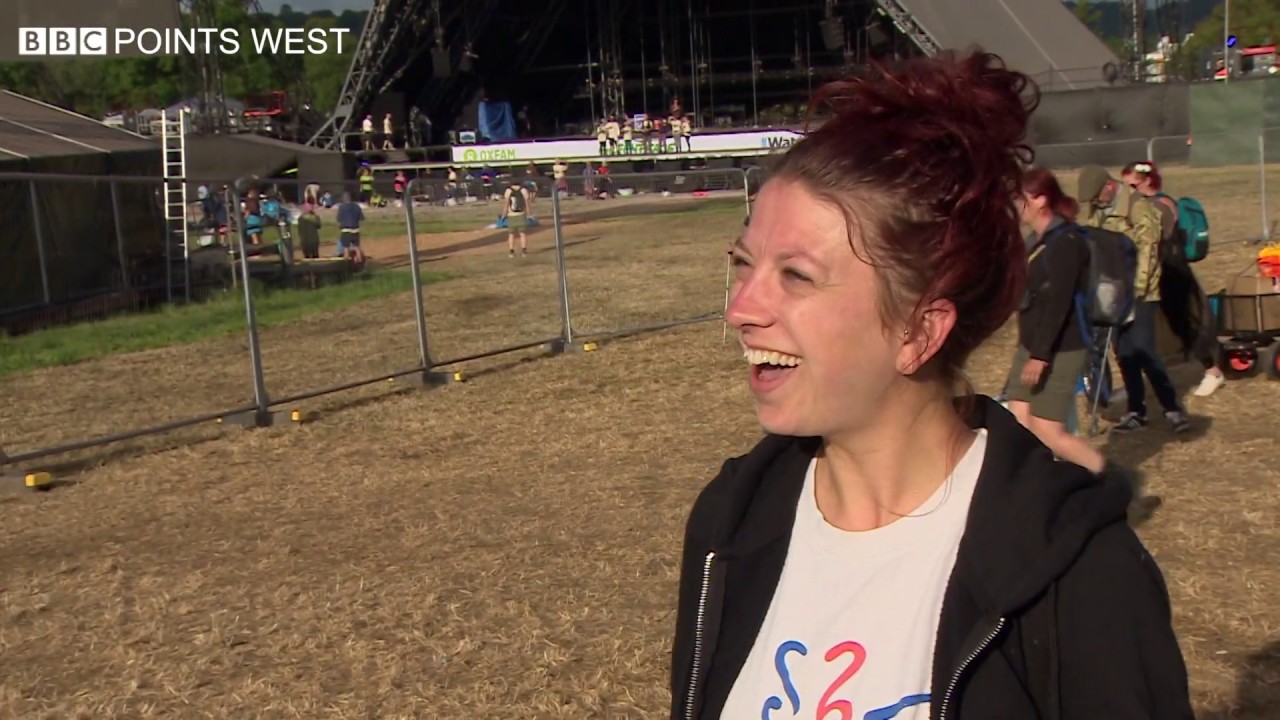 Glastonbury 2019 - The cleanup - BBC Points West