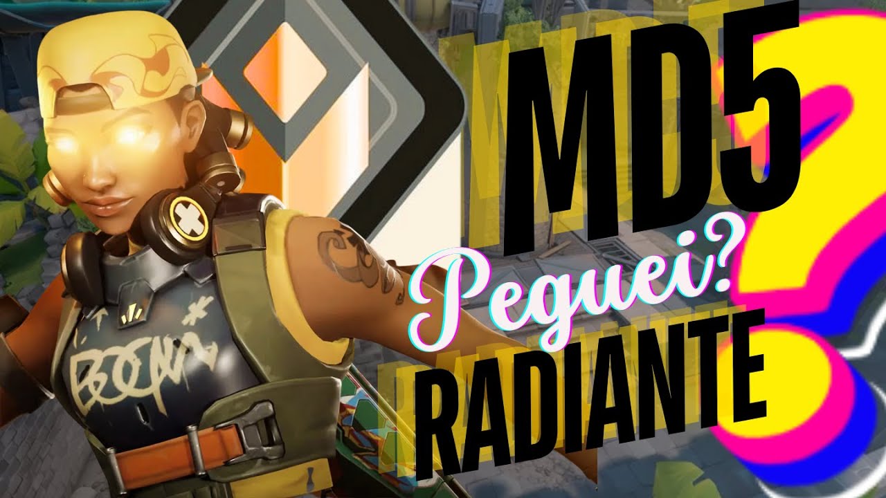 MD5 DO MEDO! SERÁ QUE PEGUEI RADIANTE? 😱