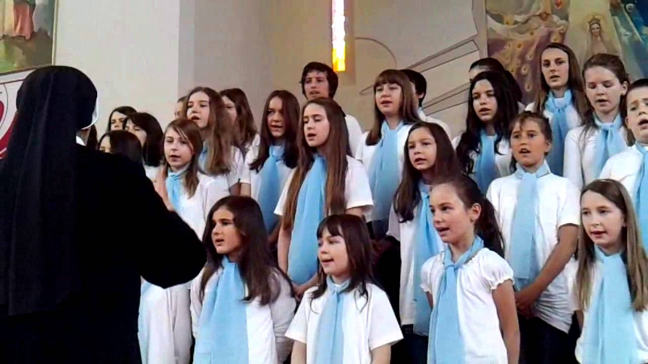 Dječji zbor župe Presvetog Trojstva Novi Travnik:Naša srca vatrom gore