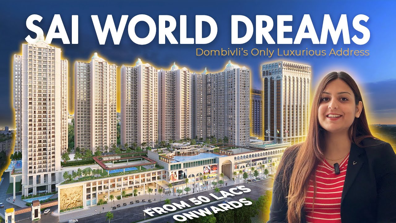 Sai World Dreams Dombivli | Construction Update | 1 , 2 & 3 Bhk @50 lacs | Sai Paradise Dombivli