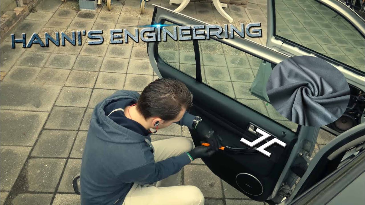 ALCANTARA DOOR PANEL MODIFICATION GOLF MK4 | GOLF MK4 HANNI'S ENGINEERING