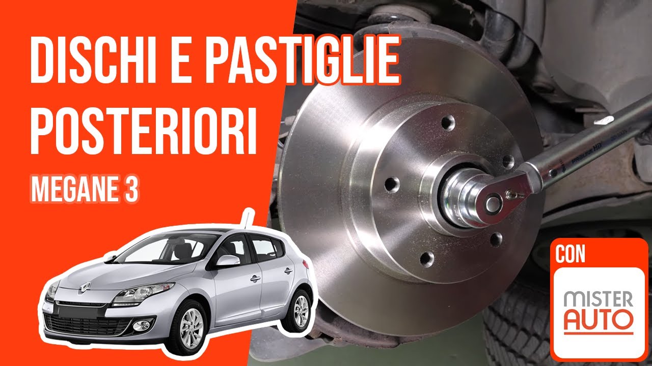 Cambio dischi e pastiglie posteriori Megane 3 🚗
