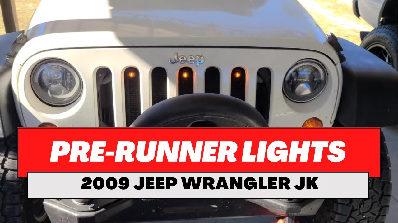 2009 Jeep JK Pre Runner Light Installation
