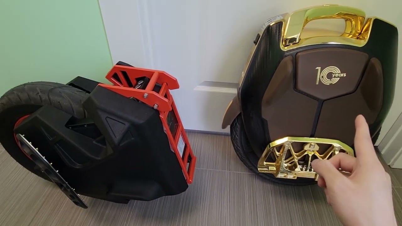 KingSong King Song EUC Electric unicycle 16x Vs Begode Falcon Quick Comparison