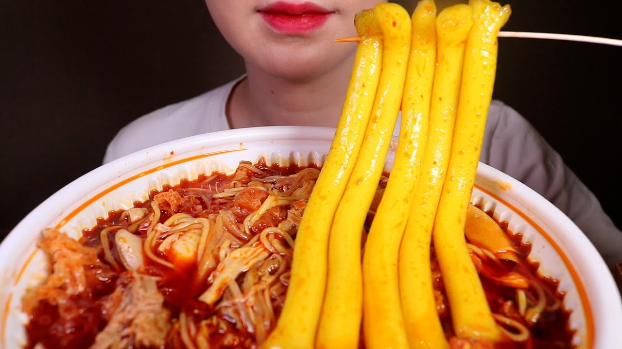 옥수수면 좋아하는 사람 🖐