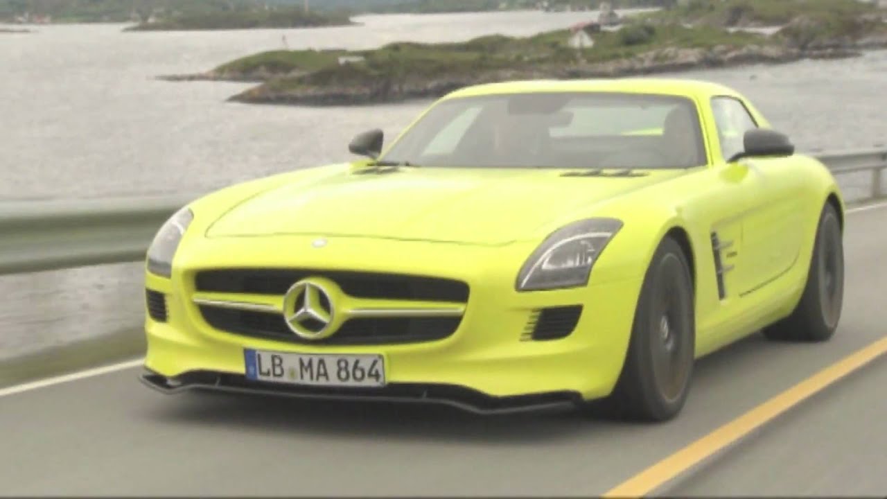 Mercedes-Benz SLS AMG E-CELL in Action