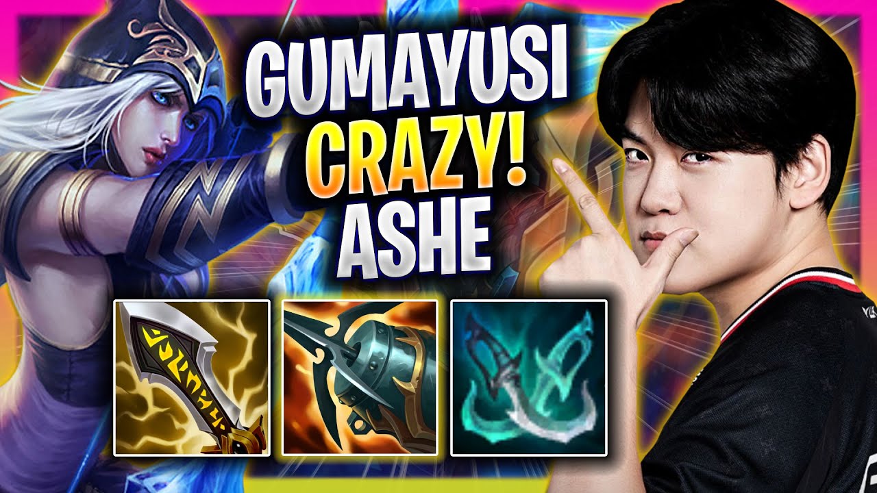 GUMAYUSI CRAZY GAME WITH ASHE! - T1 Gumayusi Plays Ashe ADC vs Jhin! | Season 2025